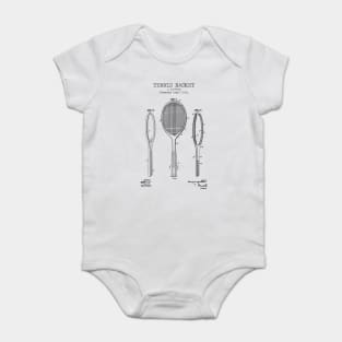 TENNIS RACKET patent Baby Bodysuit